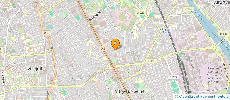 localisation de l'entreprise MADAME ANOUCHE HOJABR SADAT à VITRY-SUR-SEINE
