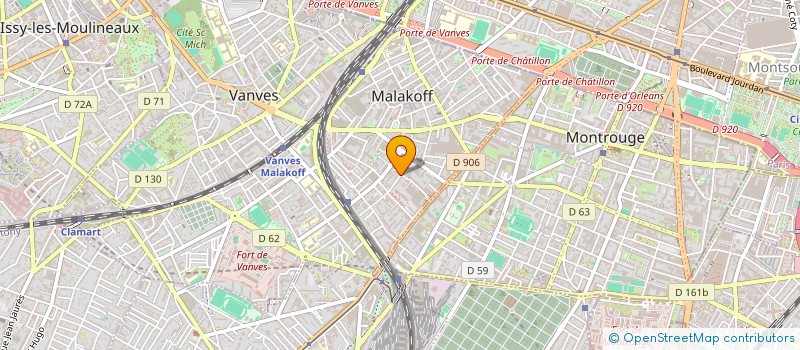 localisation de l'entreprise MADAME ANOUCHE MEDJANIAN  MALAKOFF