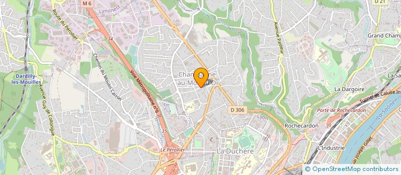 localisation de l'entreprise MADAME ANOUCHKA BADOIL  CHAMPAGNE-AU-MONT-D'OR