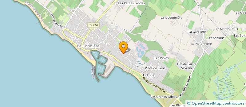 localisation de l'entreprise MADAME ANOUCHKA CHALAYE à SAINT-PIERRE-D'OLERON