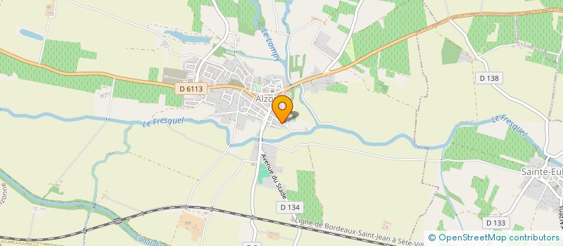 localisation de l'entreprise MADAME ANOUCHKA DE OLIVEIRA  ALZONNE