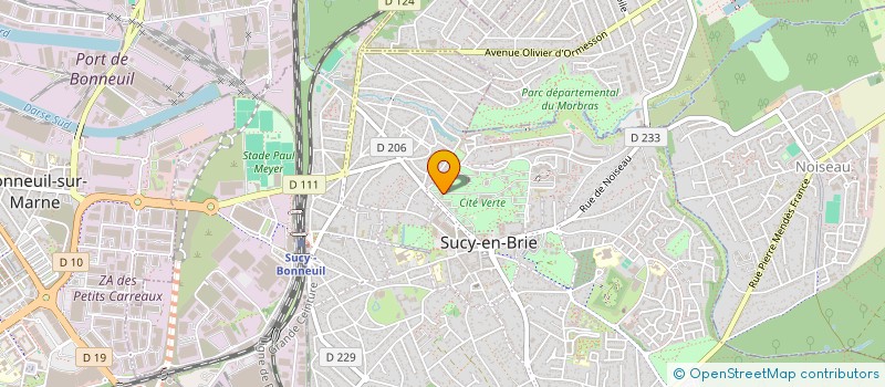 localisation de l'entreprise MADAME ANOUCHKA KAMTHA NANFACK  SUCY-EN-BRIE