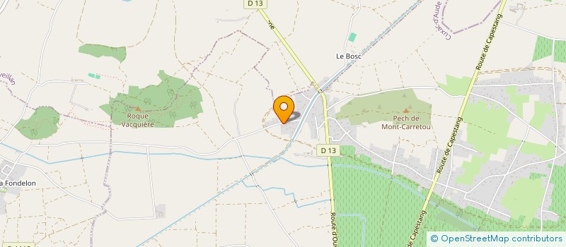 localisation de l'entreprise MADAME ANOUCHKA LESADE  CUXAC-D'AUDE