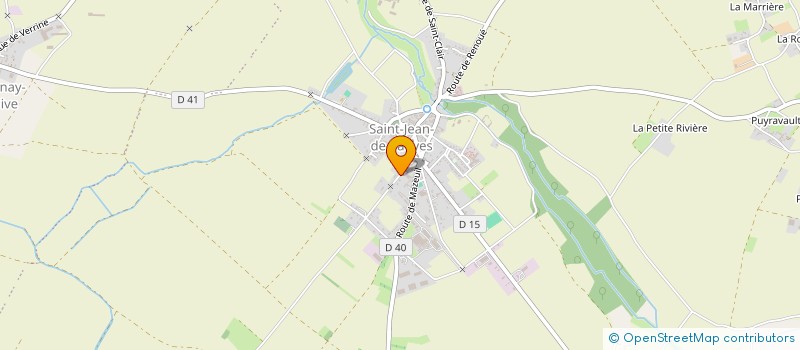 localisation de l'entreprise MADAME ANOUCHKA MARINE POTTIER  SAINT-JEAN-DE-SAUVES