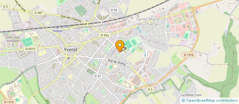 localisation de l'entreprise MADAME ANOUCHKA MINKOUE OBAME  YVETOT