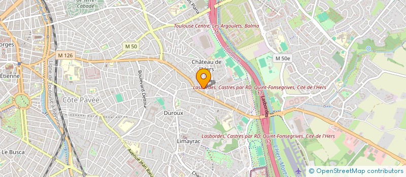 localisation de l'entreprise MADAME ANOUCHKA MOGA  TOULOUSE