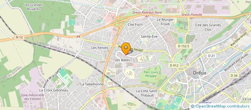 localisation de l'entreprise MADAME ANOUCHKA PERICHON à DREUX