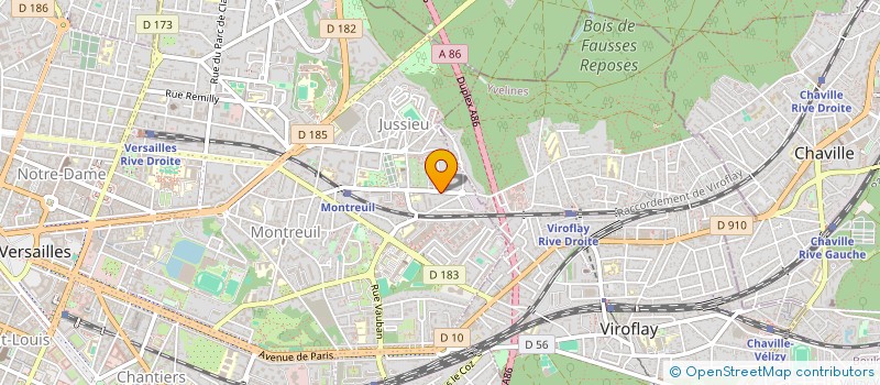localisation de l'entreprise MADAME ANOUCHKA VANNIER à VERSAILLES
