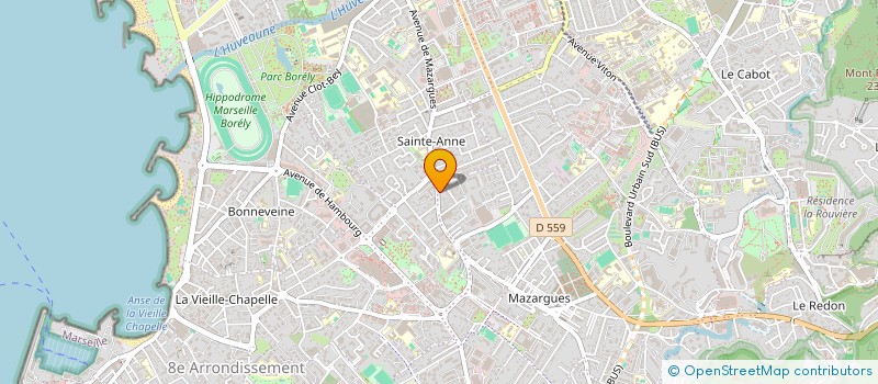 localisation de l'entreprise MADAME ANOUCK AMSALLEM  MARSEILLE