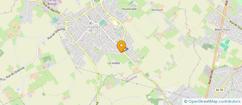 localisation de l'entreprise MADAME ANOUCK DUBUS  LINSELLES