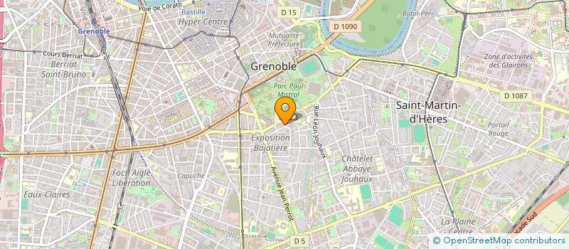 localisation de l'entreprise MADAME ANOUCK GUILLAUME à GRENOBLE