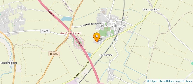 localisation de l'entreprise MADAME ANOUCK LANSON  PESSAT-VILLENEUVE