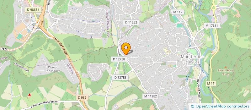 localisation de l'entreprise MADAME ANOUCK LOPEZ  MONTFERRIER-SUR-LEZ