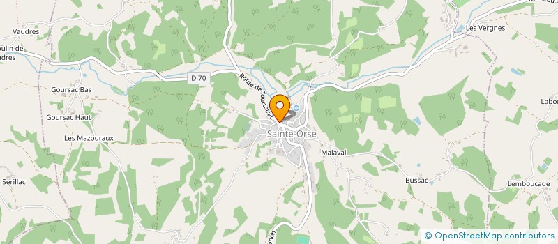 localisation de l'entreprise MADAME ANOUCK LOUVRE  CUBJAC-AUVEZERE-VAL D'ANS