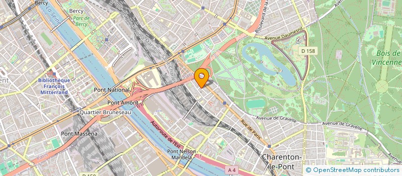 localisation de l'entreprise MADAME ANOUCK MAUREL  CHARENTON-LE-PONT