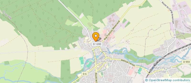 localisation de l'entreprise MADAME ANOUCK MECHET à VILLEGUSIEN-LE-LAC