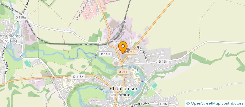 localisation de l'entreprise MADAME ANOUCK MICHEL à CHATILLON-SUR-SEINE