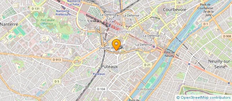 localisation de l'entreprise MADAME ANOUCK TEITON  PUTEAUX