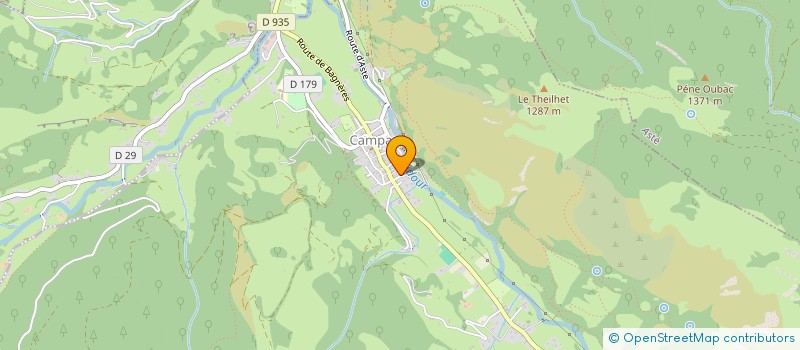 localisation de l'entreprise MADAME ANOUCK TOURET  CAMPAN