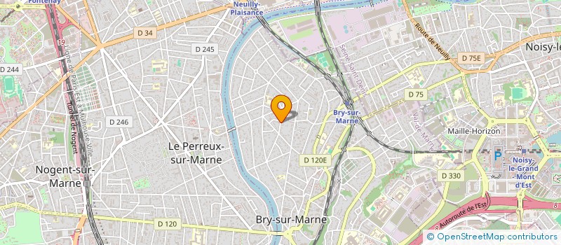 localisation de l'entreprise MADAME ANOUCK UNTERSEEH  BRY SUR MARNE