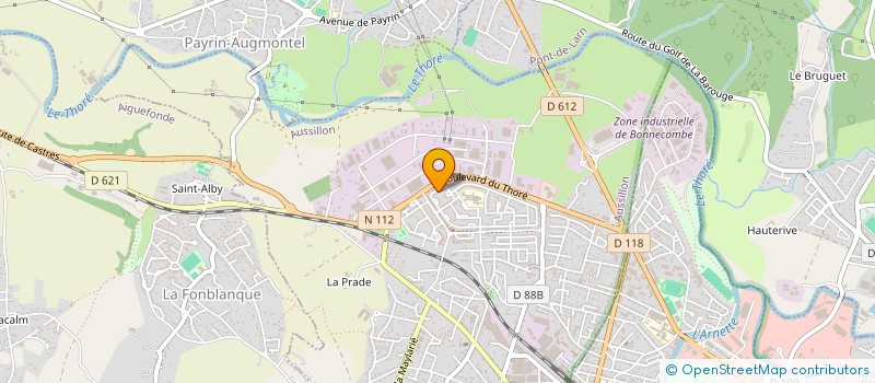 localisation de l'entreprise MADAME ANOUCK VILLENEUVE à AUSSILLON