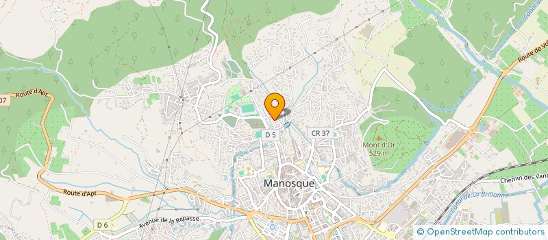 localisation de l'entreprise MADAME ANOUK ARCHENT à MANOSQUE
