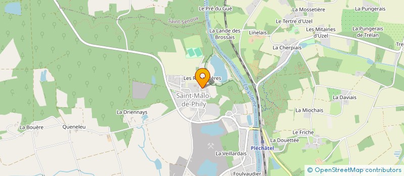 localisation de l'entreprise MADAME ANOUK BELLANGER à SAINT-MALO-DE-PHILY