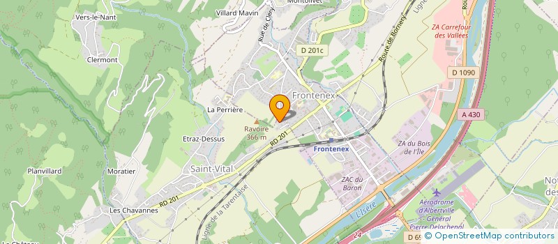 localisation de l'entreprise MADAME ANOUK BESNARD  SAINT-VITAL