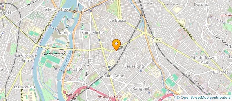 localisation de l'entreprise MADAME ANOUK CAGNAZZO--JOUVE à TOULOUSE