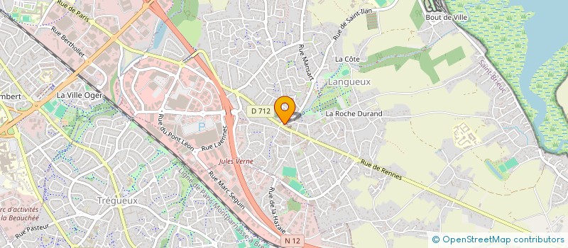 localisation de l'entreprise MADAME ANOUK COGARD  LANGUEUX