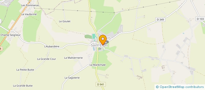 localisation de l'entreprise MADAME ANOUK COUDORE à SAINT-ELIPH