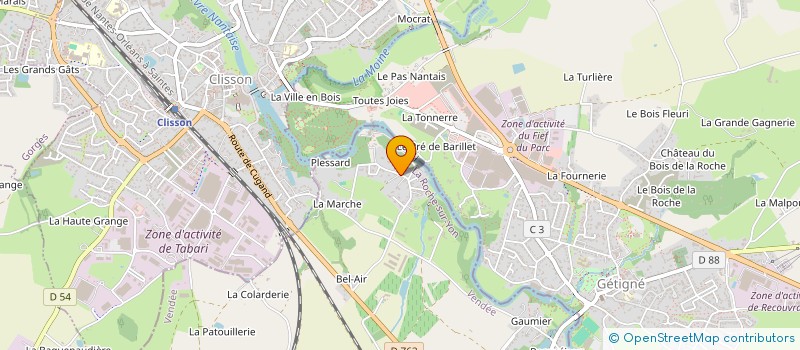 localisation de l'entreprise MADAME ANOUK CUZIN à CUGAND