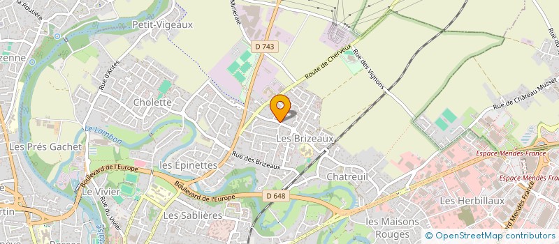 localisation de l'entreprise MADAME ANOUK FABING à NIORT