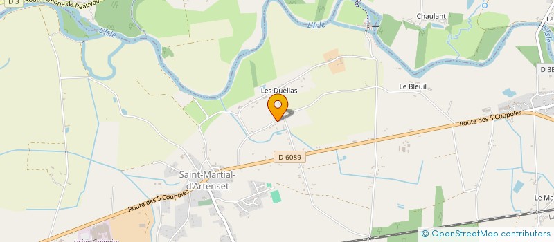 localisation de l'entreprise MADAME ANOUK GARNIER  EYGURANDE-ET-GARDEDEUIL