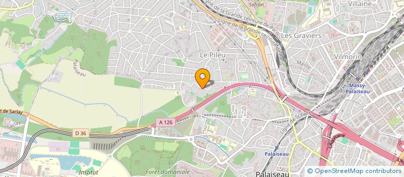 localisation de l'entreprise MADAME ANOUK GOMBERT à PALAISEAU