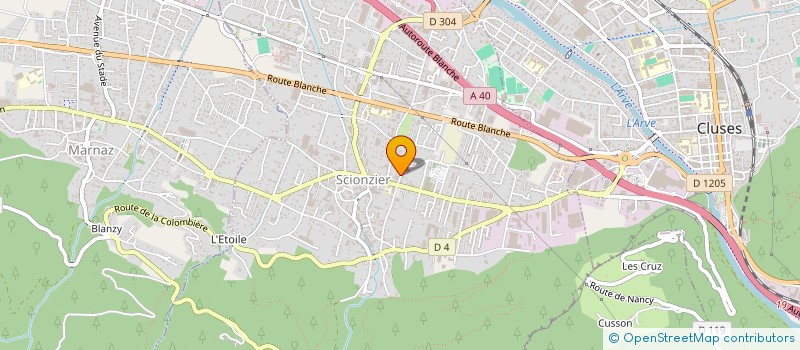 localisation de l'entreprise MADAME ANOUK GREGOIRE  SCIONZIER