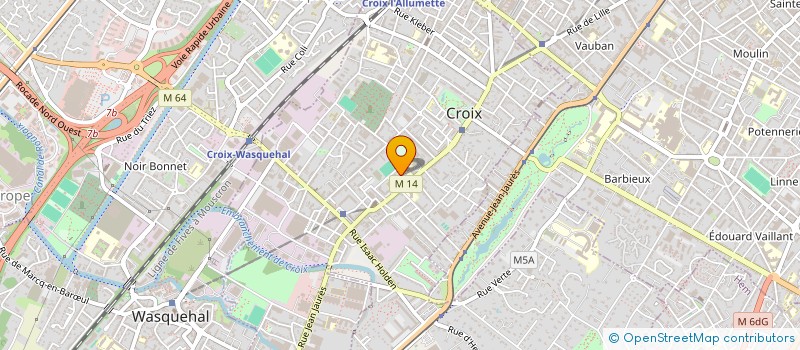 localisation de l'entreprise MADAME ANOUK HAIF  CROIX