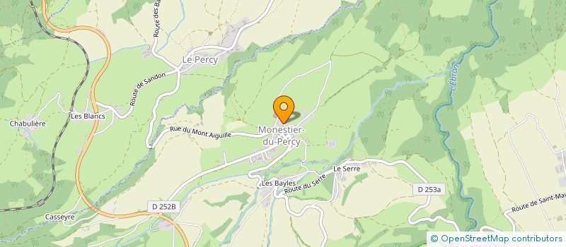 localisation de l'entreprise MADAME ANOUK LAYE  CLELLES