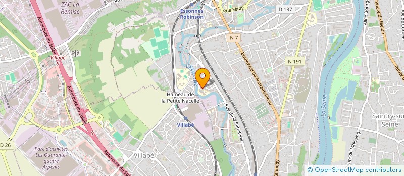 localisation de l'entreprise MADAME ANOUK LOPEZ à CORBEIL-ESSONNES