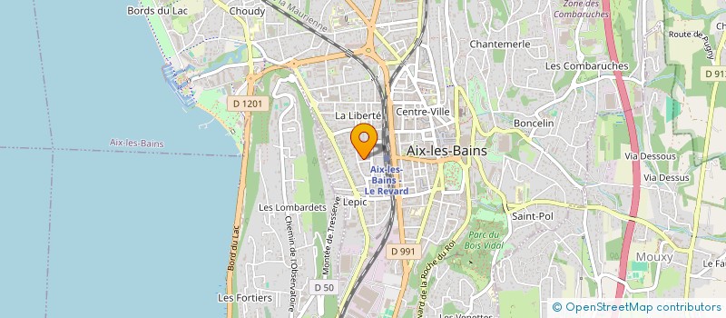 localisation de l'entreprise MADAME ANOUK MALAGOLA à AIX-LES-BAINS