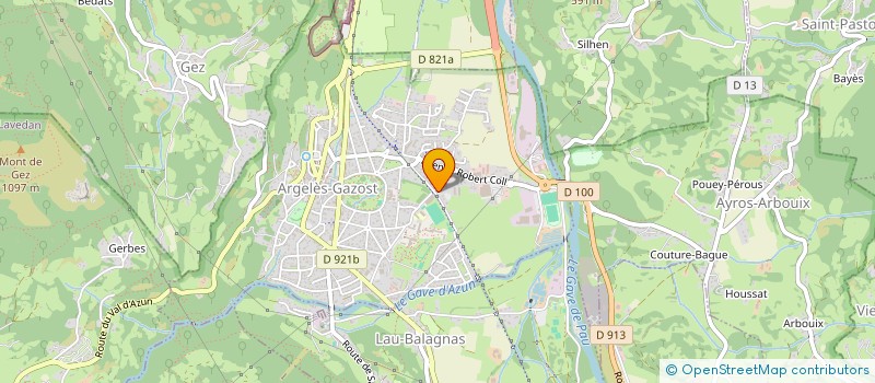 localisation de l'entreprise MADAME ANOUK NOGUERE  ARGELES-GAZOST