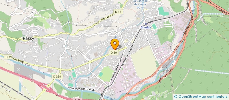 localisation de l'entreprise MADAME ANOUK PERRET  PASSY