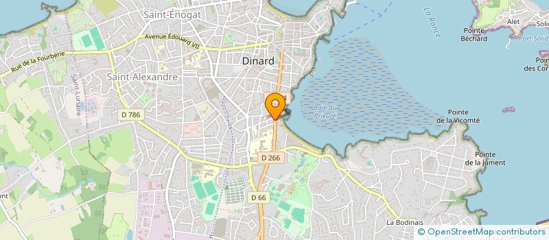 localisation de l'entreprise MADAME ANOUK PIRES  DINARD