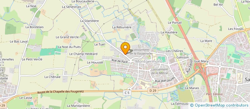 localisation de l'entreprise MADAME ANOUK RABESANDRATANA  MONTGERMONT