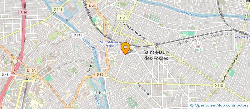 localisation de l'entreprise MADAME ANOUK RAKOTOARISOA à SAINT-MAUR-DES-FOSSES
