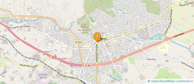 localisation de l'entreprise MADAME ANOUK REVERDY  LA CRAU