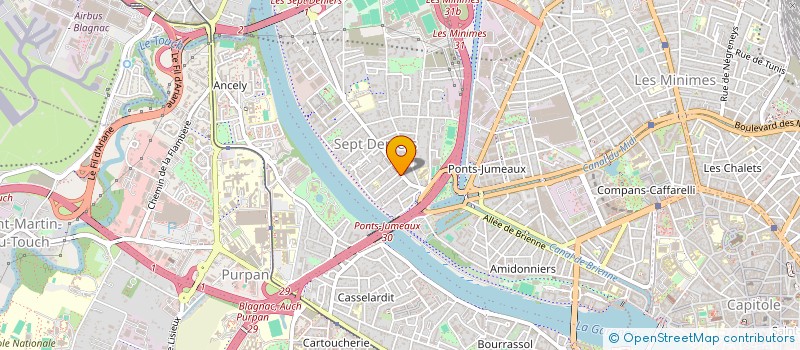 localisation de l'entreprise MADAME ANOUK ROYER à TOULOUSE