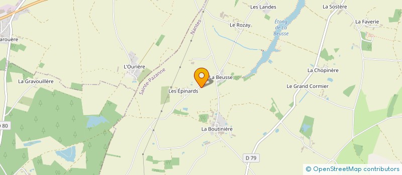 localisation de l'entreprise MADAME ANOUK SORIN à SAINTE-PAZANNE