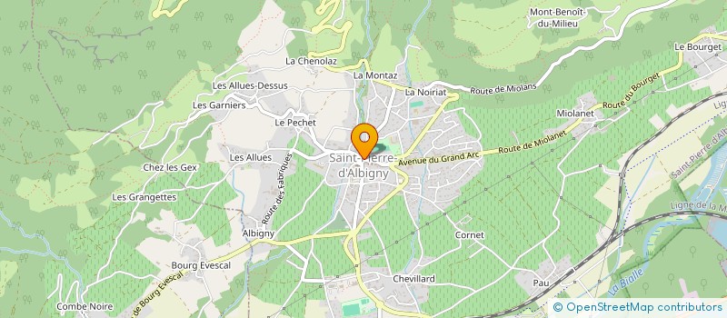 localisation de l'entreprise MADAME ANOUK SOUCHET  LA RAVOIRE