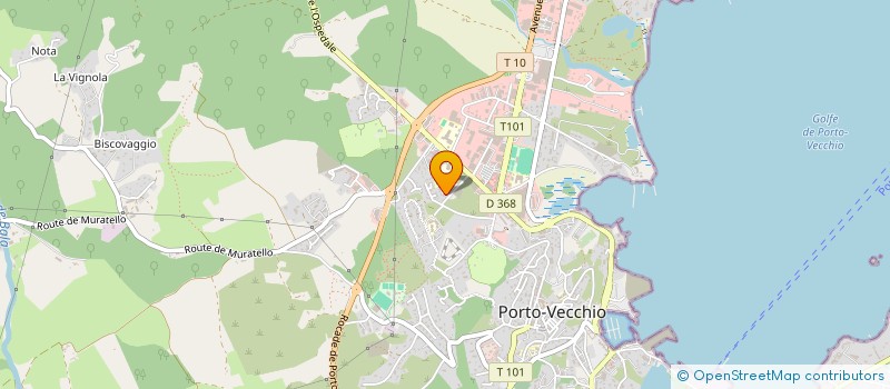 localisation de l'entreprise MADAME ANOUK TAFANI à PORTO-VECCHIO